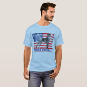 Stolz amerikanischer Great Dane T-Shirt (Vorne ganz)
