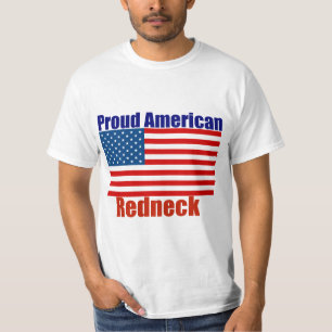 Stolz amerikanischer Redneck 4. Juli T-Shirt