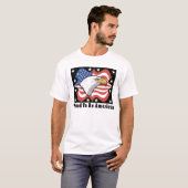 Stolz, amerikanischer T - Shirt zu sein (Vorne ganz)