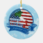 Stolz amerikanischer Weihnachtsschmuck (Hinten)