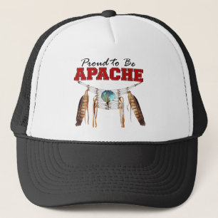 Stolz, Apache zu sein Truckerkappe