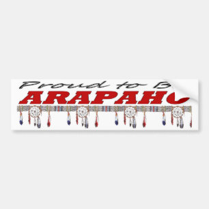 Stolz, Arapaho-Autoaufkleber zu sein Autoaufkleber