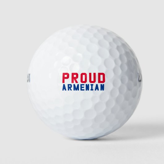 stolz Armenisch Golfball (Vorderseite)