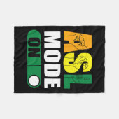 Stolz-Asl-Modus auf der Sprache des Stolzes Fleecedecke (Vorderseite (Horizontal))