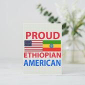 Stolz-Äthiopier Postkarte (Stehend Vorderseite)