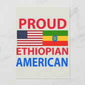 Stolz-Äthiopier Postkarte (Vorderseite)