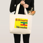 Stolz auf Äthiopien Jumbo Stoffbeutel (Vorderseite (Produkt))