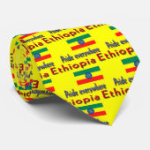 Stolz auf Äthiopien Krawatte (Gerollt)