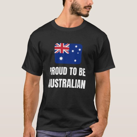 Stolz auf Australier T-Shirt (Vorderseite)