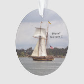 Stolz auf Baltimore II Acrylschmuck Ornament (Vorderseite)