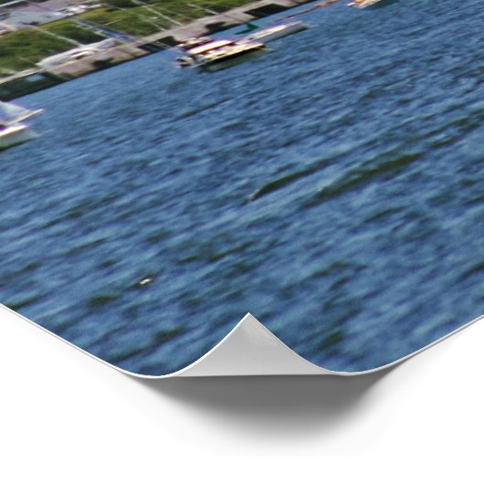 Stolz auf Baltimore II Tall Ship Poster (Ecke)