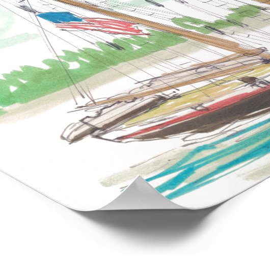 Stolz auf Baltimore Poster (Ecke)