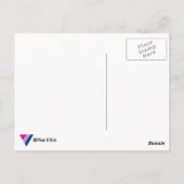 Stolz auf Bisexualität Postkarte (Rückseite)