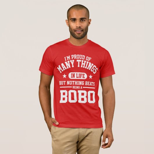 Stolz auf Bobo T-Shirt (Vorne ganz)