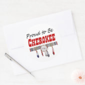 Stolz auf Cherokee Window Decal oder Sticker (Umschlag)