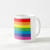 Stolz auf Colorado. gestreift. Kaffeetasse (VorderseiteRechts)
