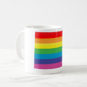Stolz auf Colorado. gestreift. Kaffeetasse (Vorderseite Links)