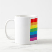 Stolz auf Colorado. gestreift. Kaffeetasse (Links)