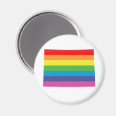 Stolz auf Colorado. gestreift. Magnet (Vorderseite/Rückseite)