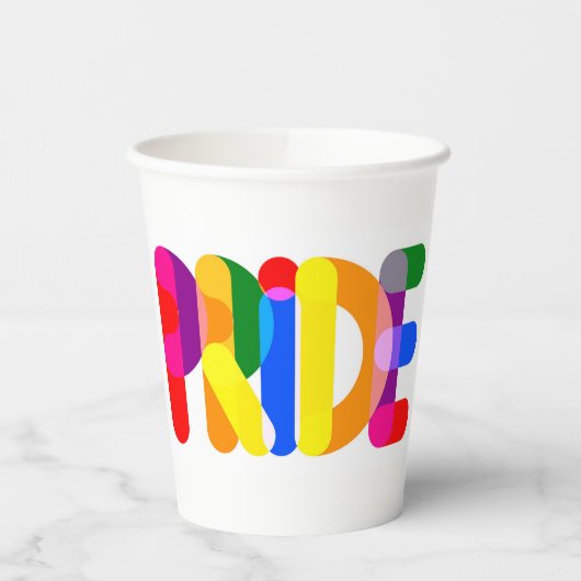 Stolz auf das Design Pappbecher (Links)