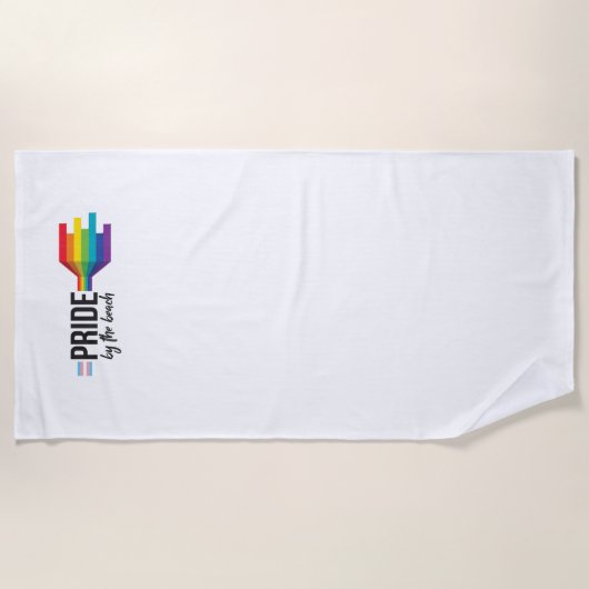 Stolz auf das Strandhandtuch (Vorderseite)