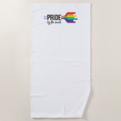 Stolz auf das Strandhandtuch (Vorderseite)