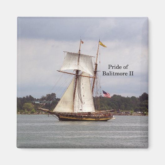 Stolz auf den Baltimore II-Magneten Magnet (Vorne)
