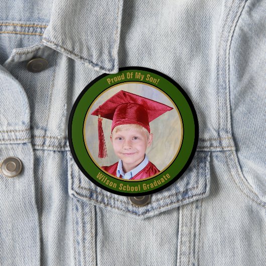 Stolz auf den Button "Green Gold" im Foto (Beispiel)