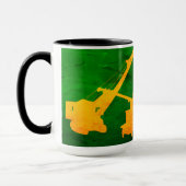 Stolz auf den Einsatz in Kranladern Modell A Tasse (Links)