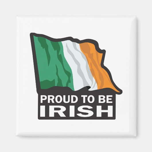 Stolz auf den irischen/St. Patrick's Day Magnet (Vorne)
