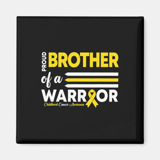 Stolz auf den Krebs eines Bruderkriegers im Kindes Magnet (Vorne)