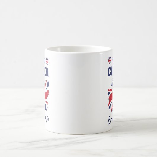 Stolz auf den neuen britischen Bürger, Bürgerfeier Kaffeetasse (Mittel)