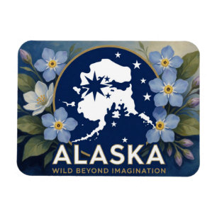 Stolz auf den Staat Alaska ✦ Erbe des letzten Gren Magnet