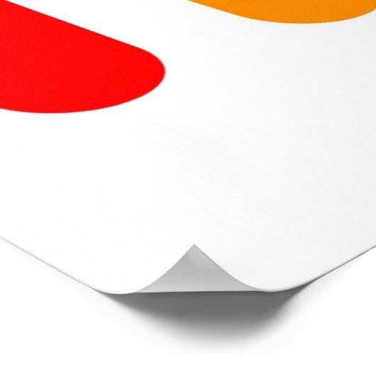 Stolz auf Design Poster (Ecke)