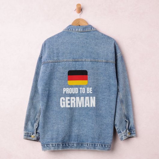 Stolz auf Deutsch Jeansjacke (Hangar)
