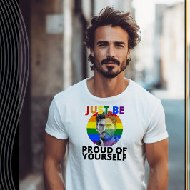 Stolz auf dich - Gay Pride Hispanic Male T-Shirt