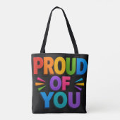 Stolz auf dich tasche (Rückseite)