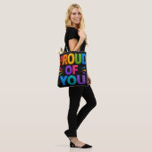 Stolz auf dich tasche (Am Model)