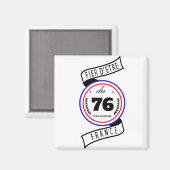 Stolz auf die 76 magnet (Vorderseite/Rückseite)