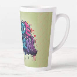 Stolz auf die amerikanische Latte-Tasse Milchtasse