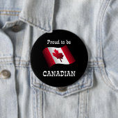 Stolz auf die kanadische Schaltfläche Button (Beispiel)