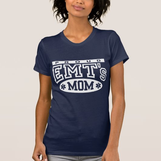 Stolz auf die Mama von EMT T-Shirt (Vorderseite)