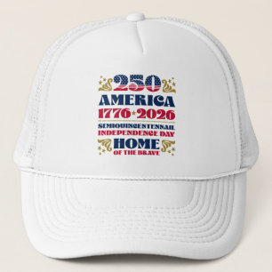 Stolz auf die Tapferen Amerika 250 Patriotisch Truckerkappe