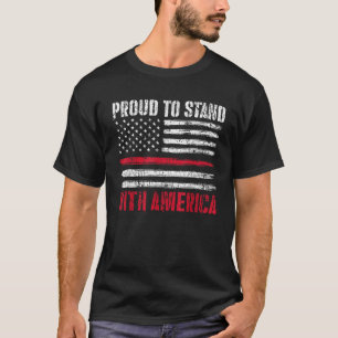 Stolz auf die US-amerikanische Flagge T-Shirt