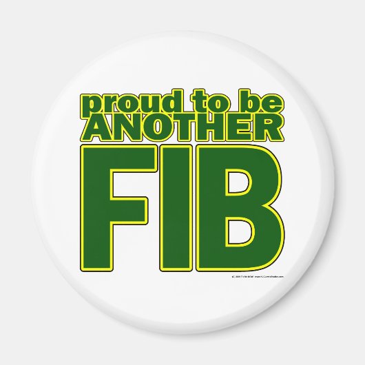 Stolz auf eine andere FIB Magnet (Vorne)
