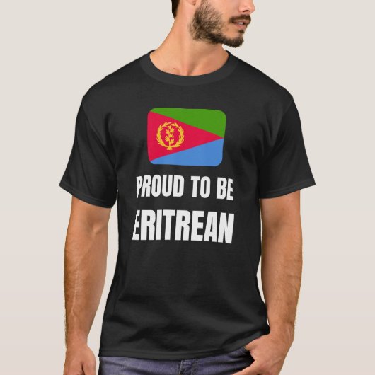Stolz auf Eritreer T-Shirt (Vorderseite)