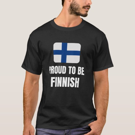 Stolz auf Finnisch T-Shirt (Vorderseite)