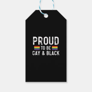 Stolz auf Gay und Black Pride Monat 2025 Geschenkanhänger