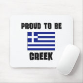 Stolz auf GREEK Mousepad (Mit Mouse)
