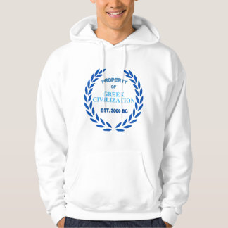Stolz auf Griechisch - Eigentum der griechischen Z Hoodie
